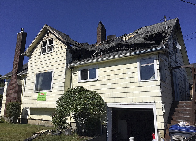 Fire guts house on Simpson Avenue in Aberdeen