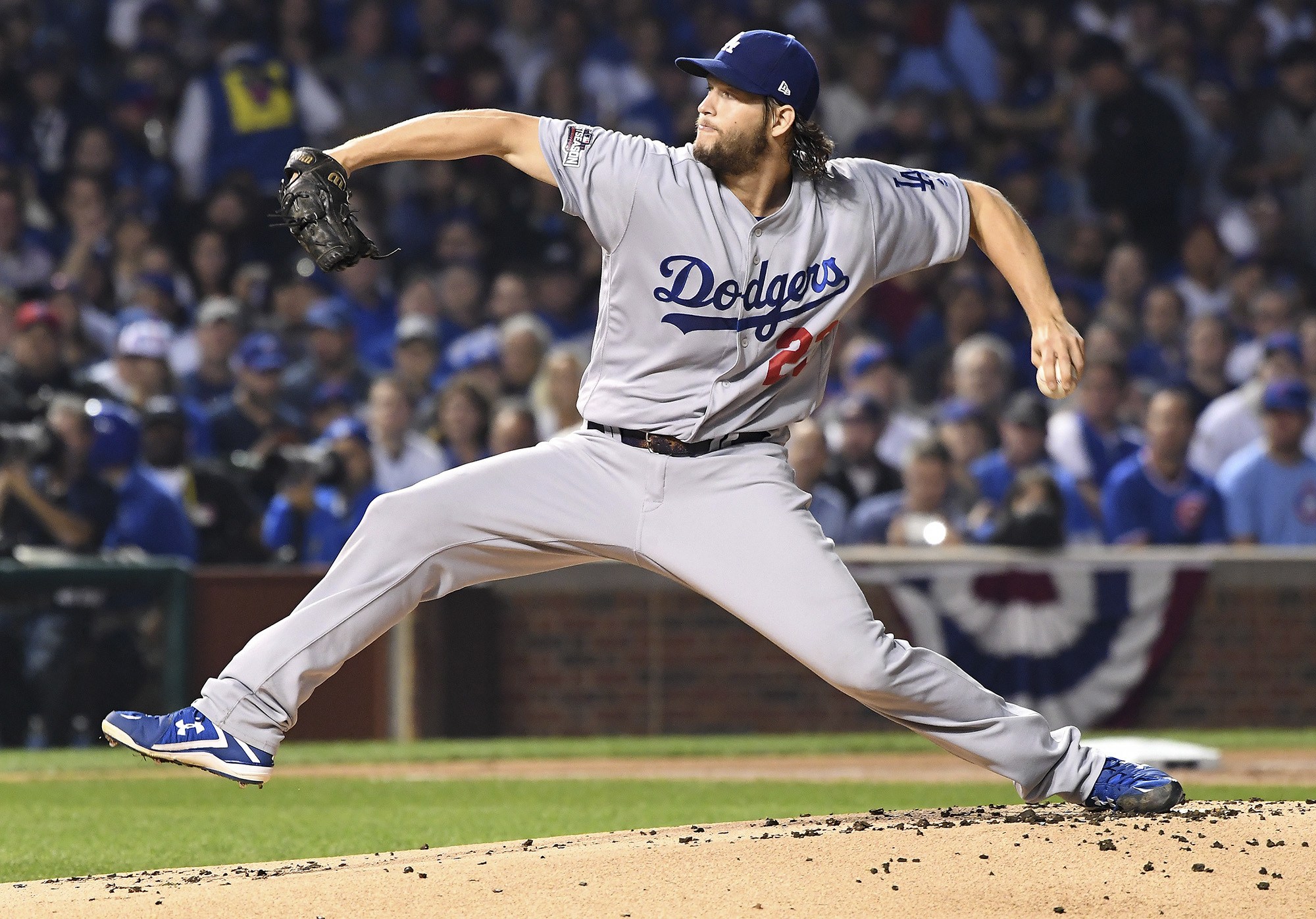 Kershaw’s gem gets Dodgers even with Cubs