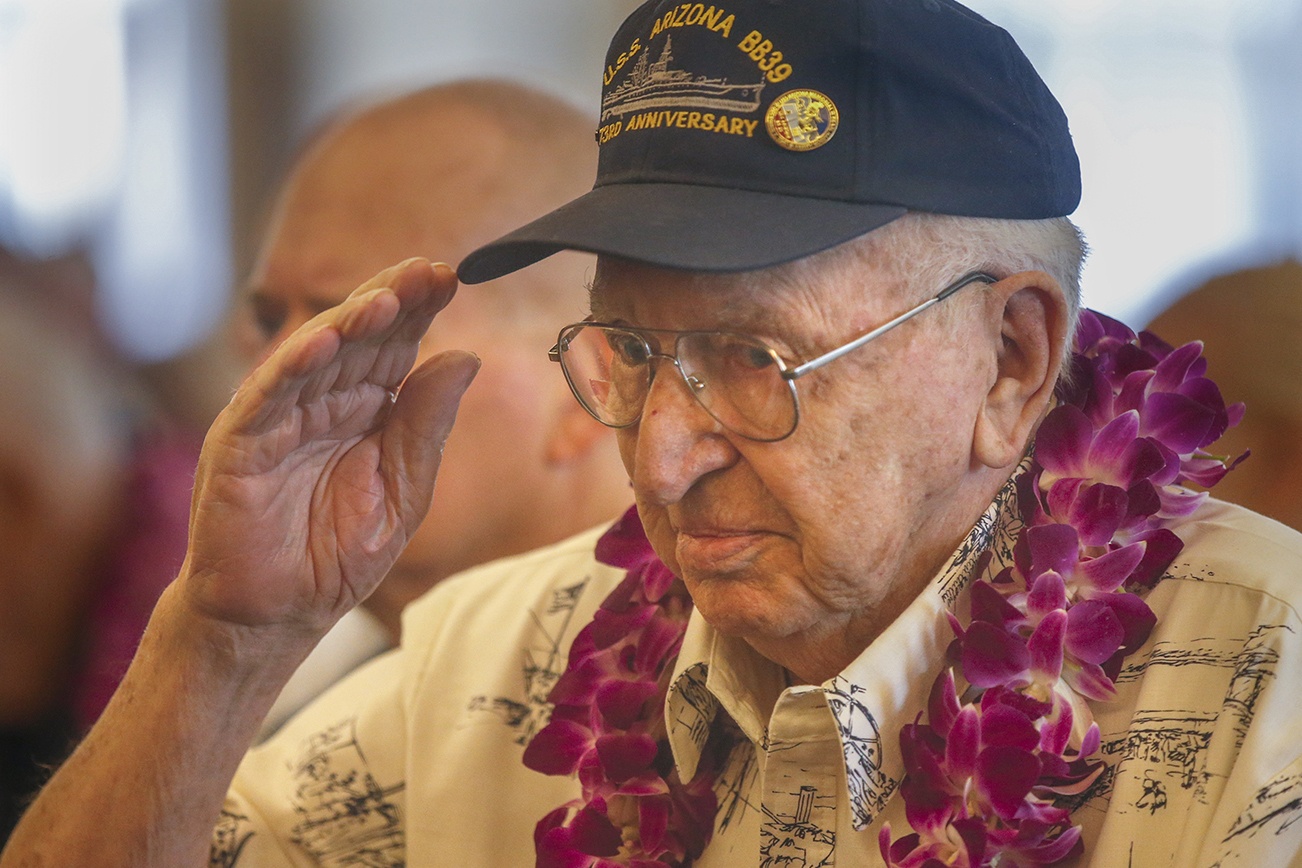 Veteran finally lets himself remember Pearl Harbor