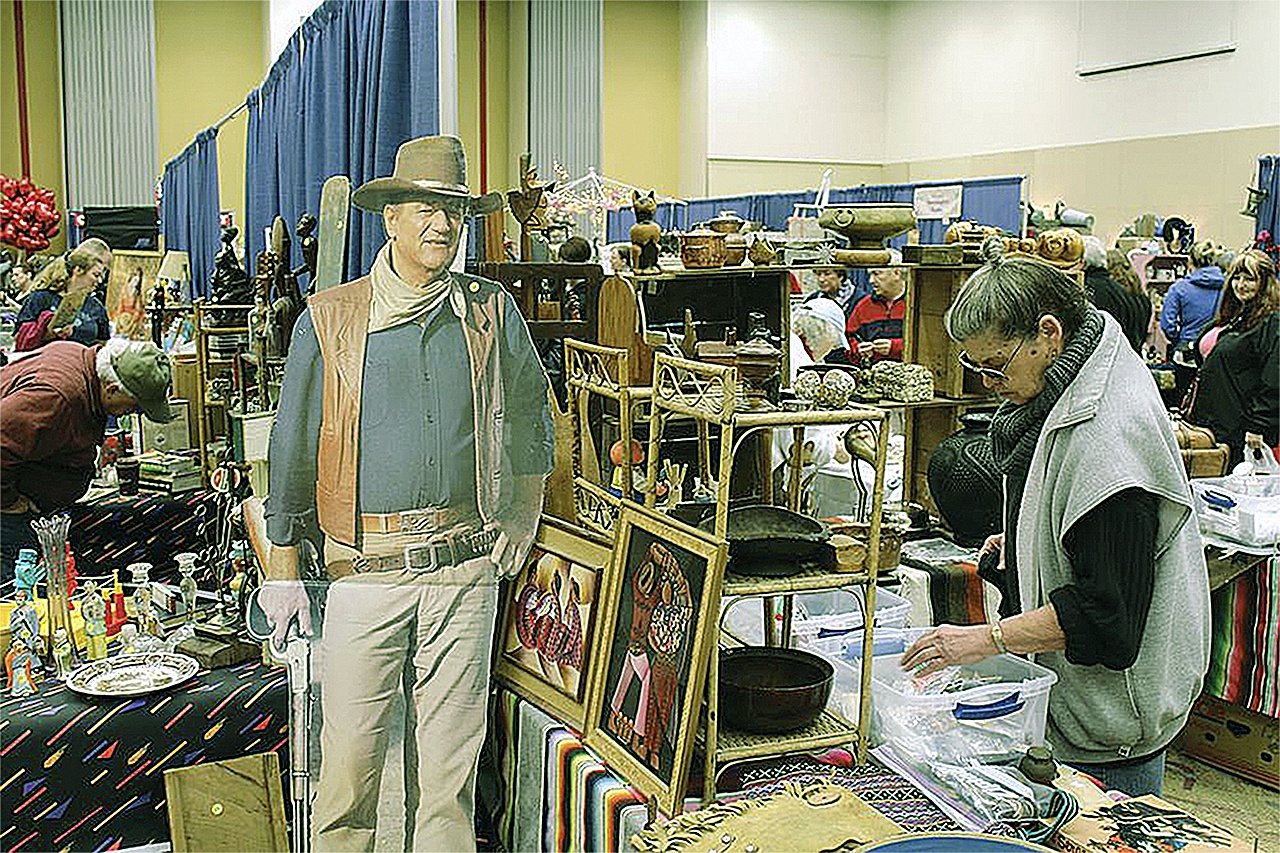 The Renewed Antique Show this weekend features vendors and exhibits throughout the Ocean Shores Convention Center, with a special event on Friday night.