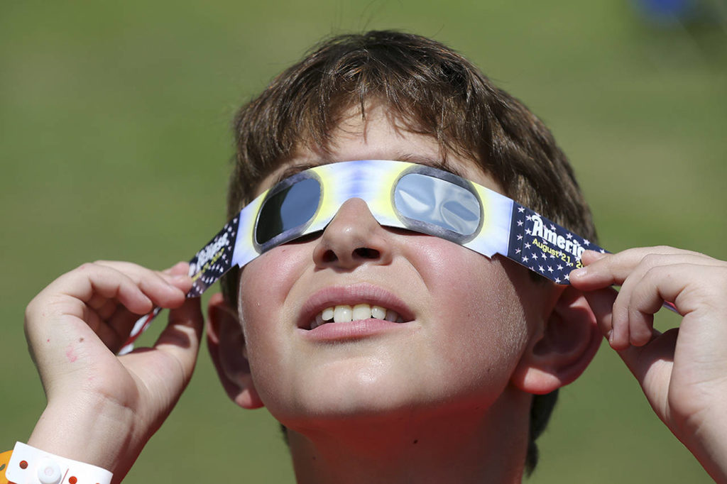 If your eclipse glasses aren’t damaged, you can use them again in 2024