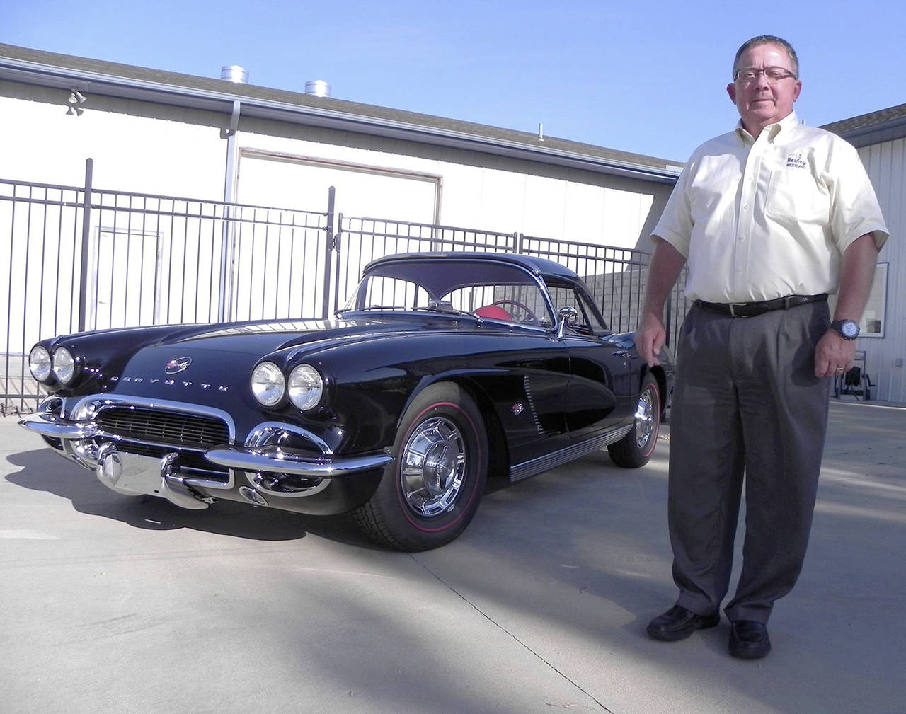 Mike Berry | Wichita Eagle                                 David Larson fell in love with this 1962 Corvette as a youngster and bought it when he turned 18. He sold it to a friend a few years ago, but later bought it back — and he won’t let go of it again.