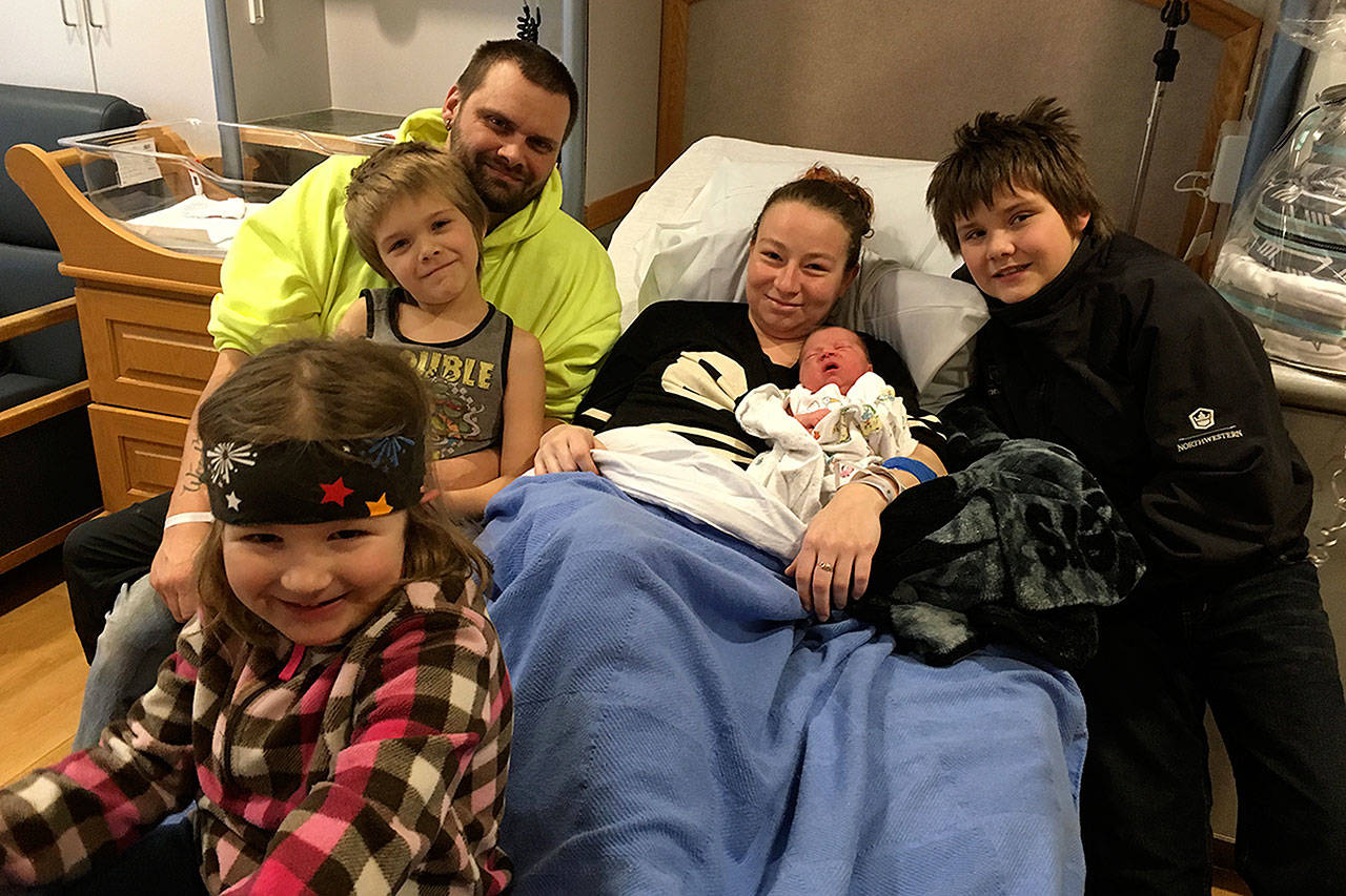 Hospital welcomes first baby of 2018