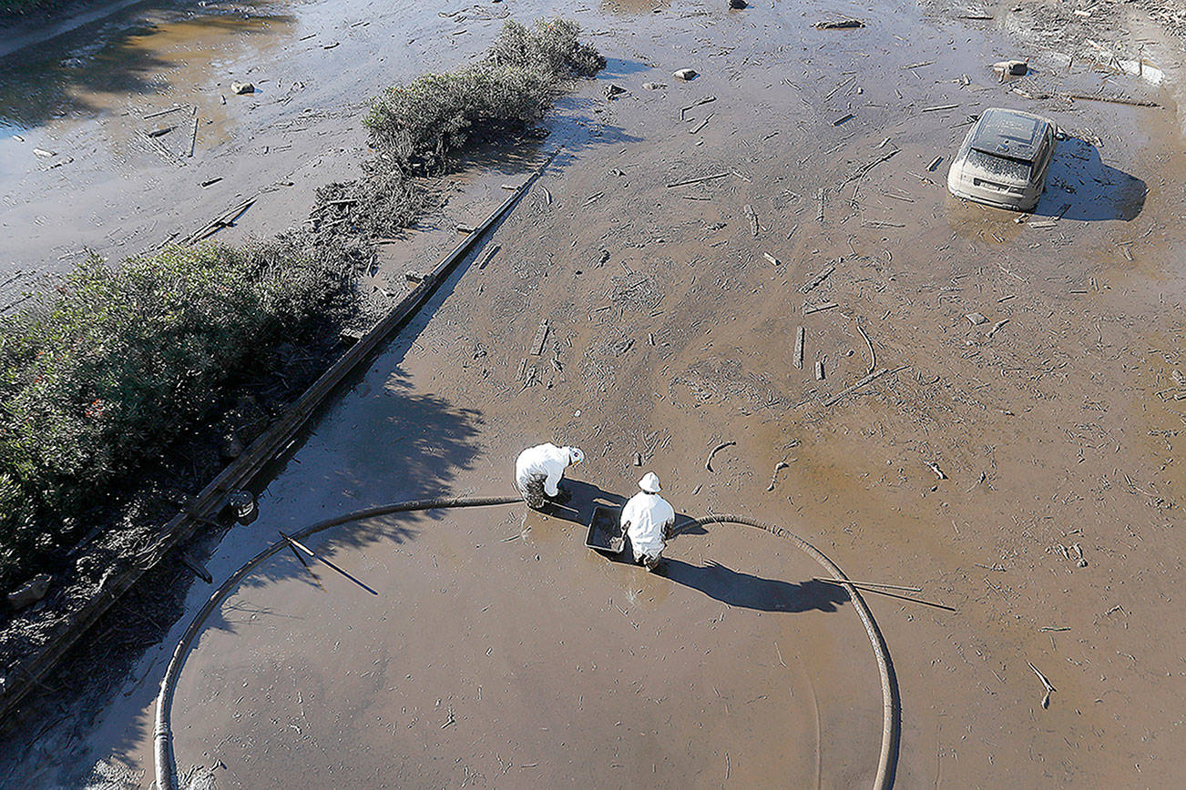 Buried in mud, Montecito faces a daunting cleanup with no end in sight