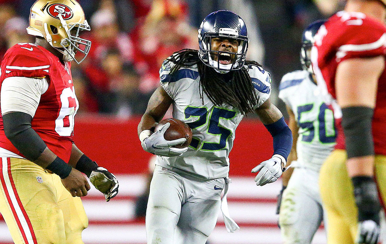 The 49ers and Seahawks are rivals again with Richard Sherman in