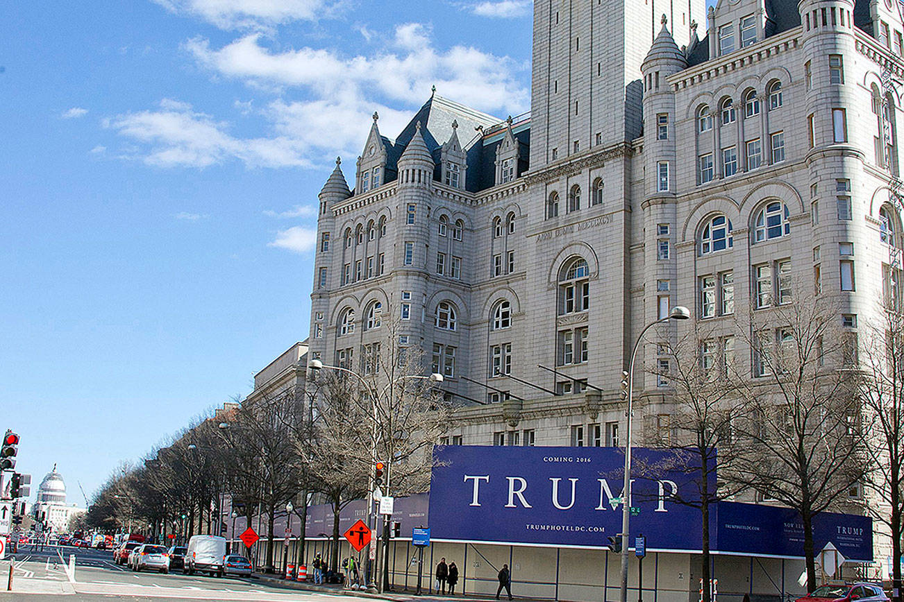 Trump loses first skirmish in suit over Washington hotel profits