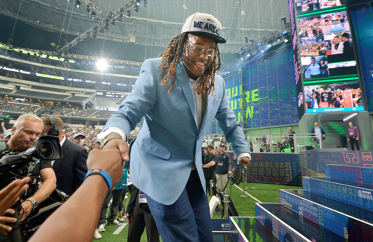 Shaquem Griffin Seattle Seahawks Youth 2018 Nfl Draft Pick Game