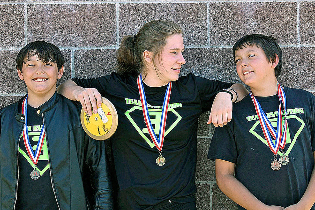 Team Evolution track club tallies eight gold medals at weekend meet