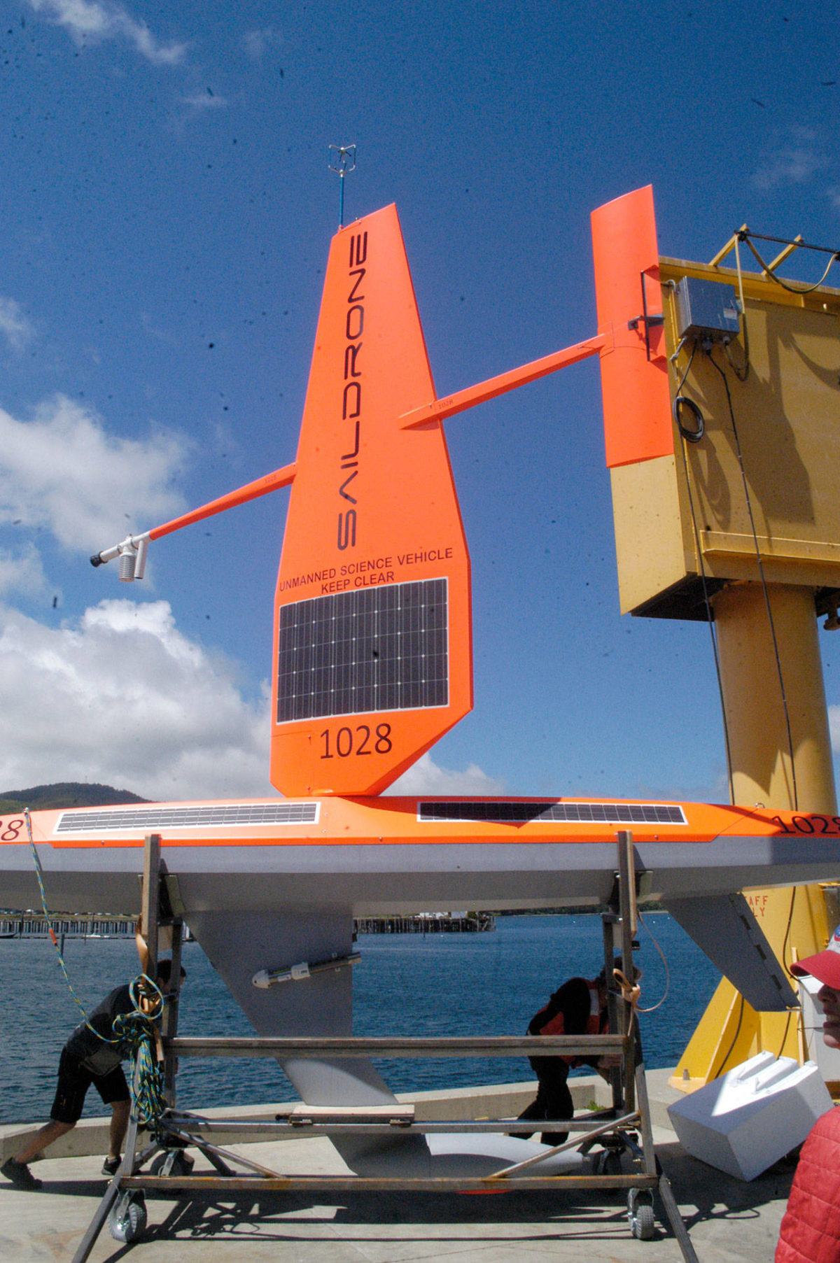 Saildrones launched from Neah Bay to study ocean | The Daily World