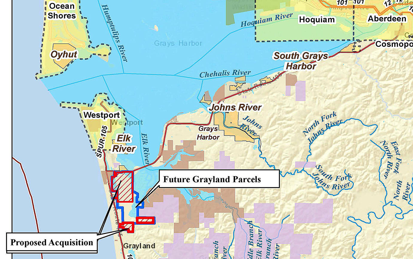 Purchase of 1,100 acres of Grayland waterfowl habitat by WDFW, Ducks Unlimited approved