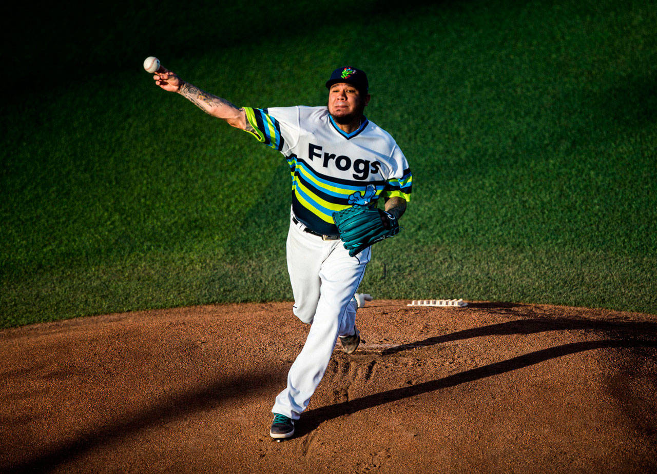 King Felix sets an example on and off the field for AquaSox