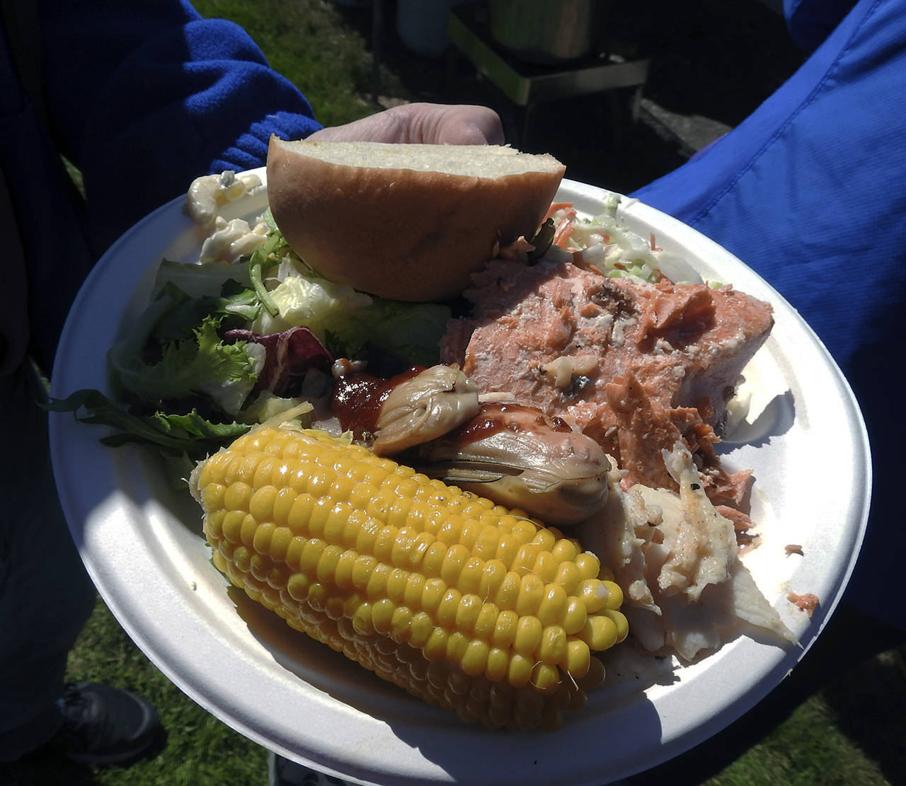 The 2018 Seafood Festival offered up plates full of oysters, salmon, white fish and more.