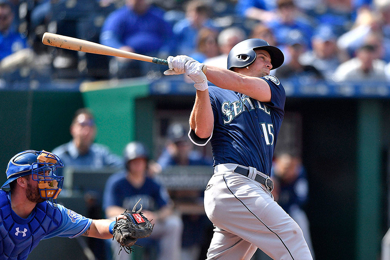 2019 Game Used Kyle Seager Batting Helmet - 7/2/2019 vs. St. Louis