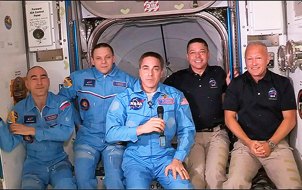 international space station crew