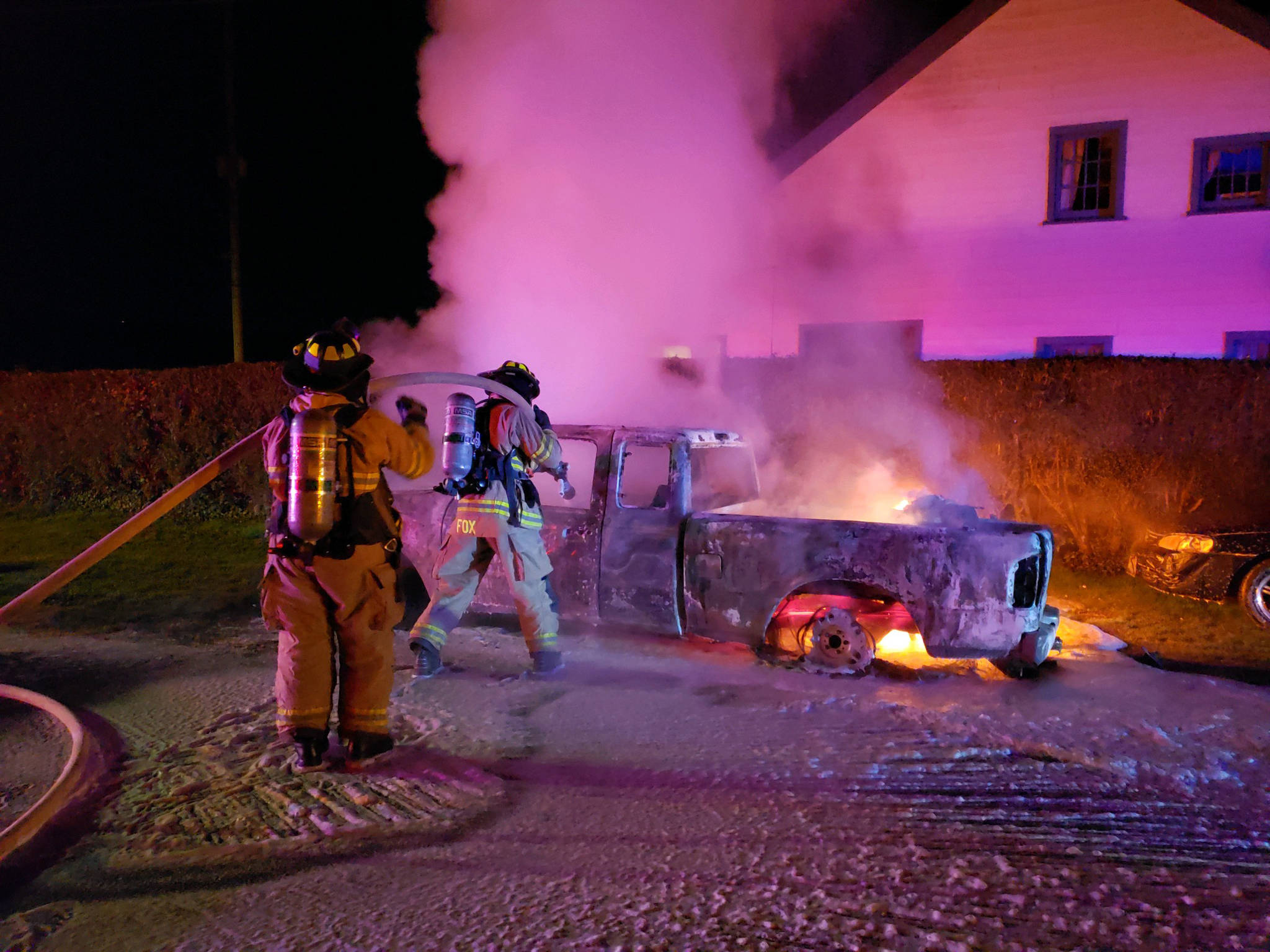 Hoq vehicle fire 2