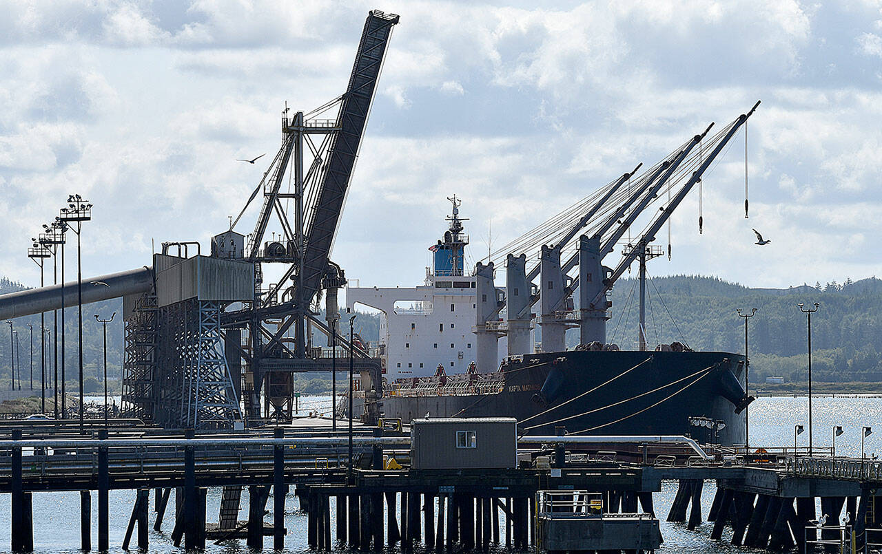 The Port of Grays Harbor was awarded a $50,000 grant to complete the East Terminal 4 cargo yard expansion plan in 2018. Daily World, File Photo