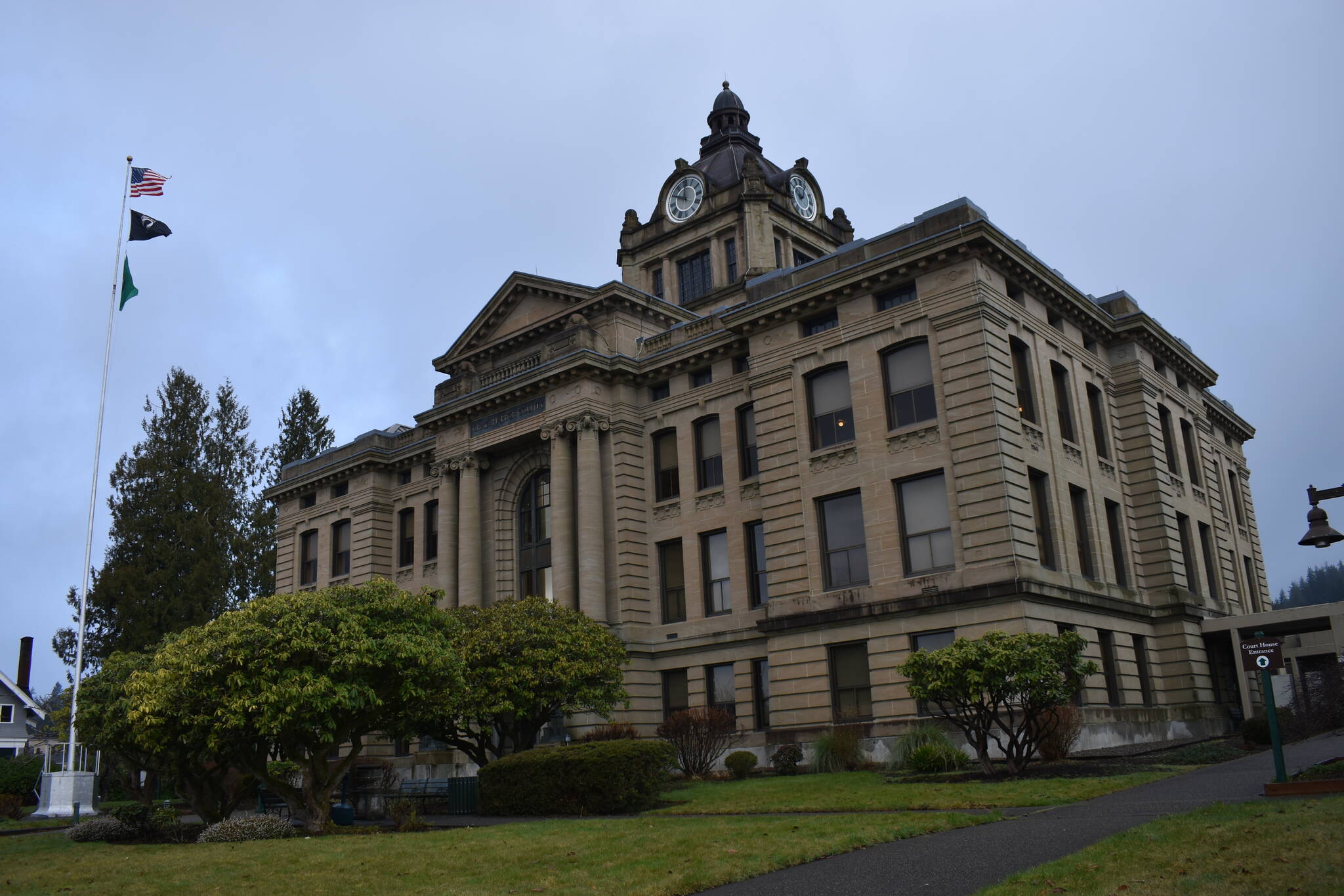 Grays Harbor County Superior Courthouse in Montesano. The Daily World | File Photo
