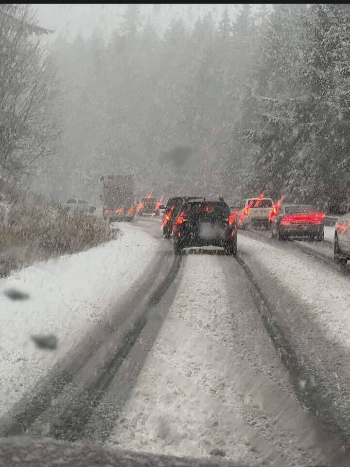 Snow snarls East End of Grays Harbor | The Daily World