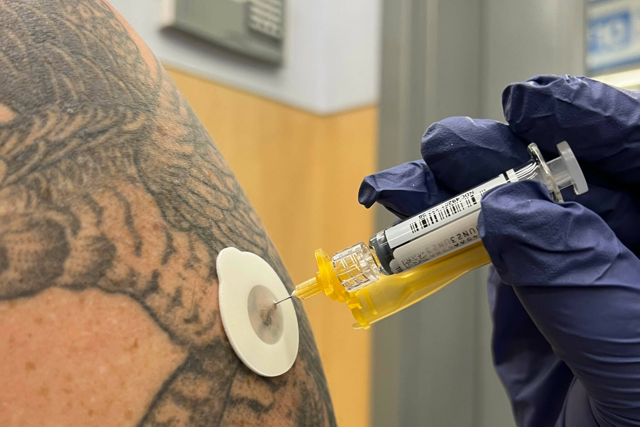 Flu vaccines are an easy way of preventing severe infections as the influenza virus sweeps the country, choking hospitals with patients, said a hospital spokesperson. (Clayton Franke / The Daily World)