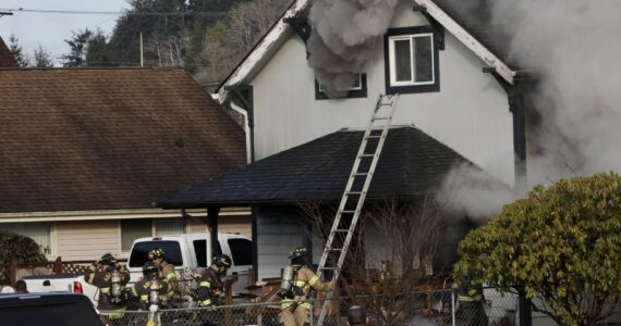 Residents of Aberdeen, Cosmopolis and Hoquiam voted down a plan to unify the three fire departments in a regional fire authority on April 25. Photo: Michael S. Lockett