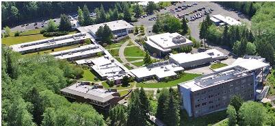 The Grays Harbor College campus in Aberdeen. (Courtesy of Grays Harbor College)