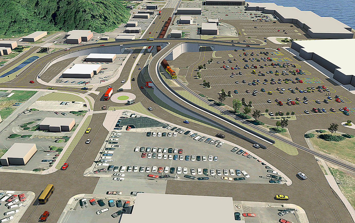 City of Aberdeen
The Aberdeen U.S. Highway 12 Rail Separation Project is intended to lessen the traffic congestion in east Aberdeen by elevating the highway above the level of the train tracks.