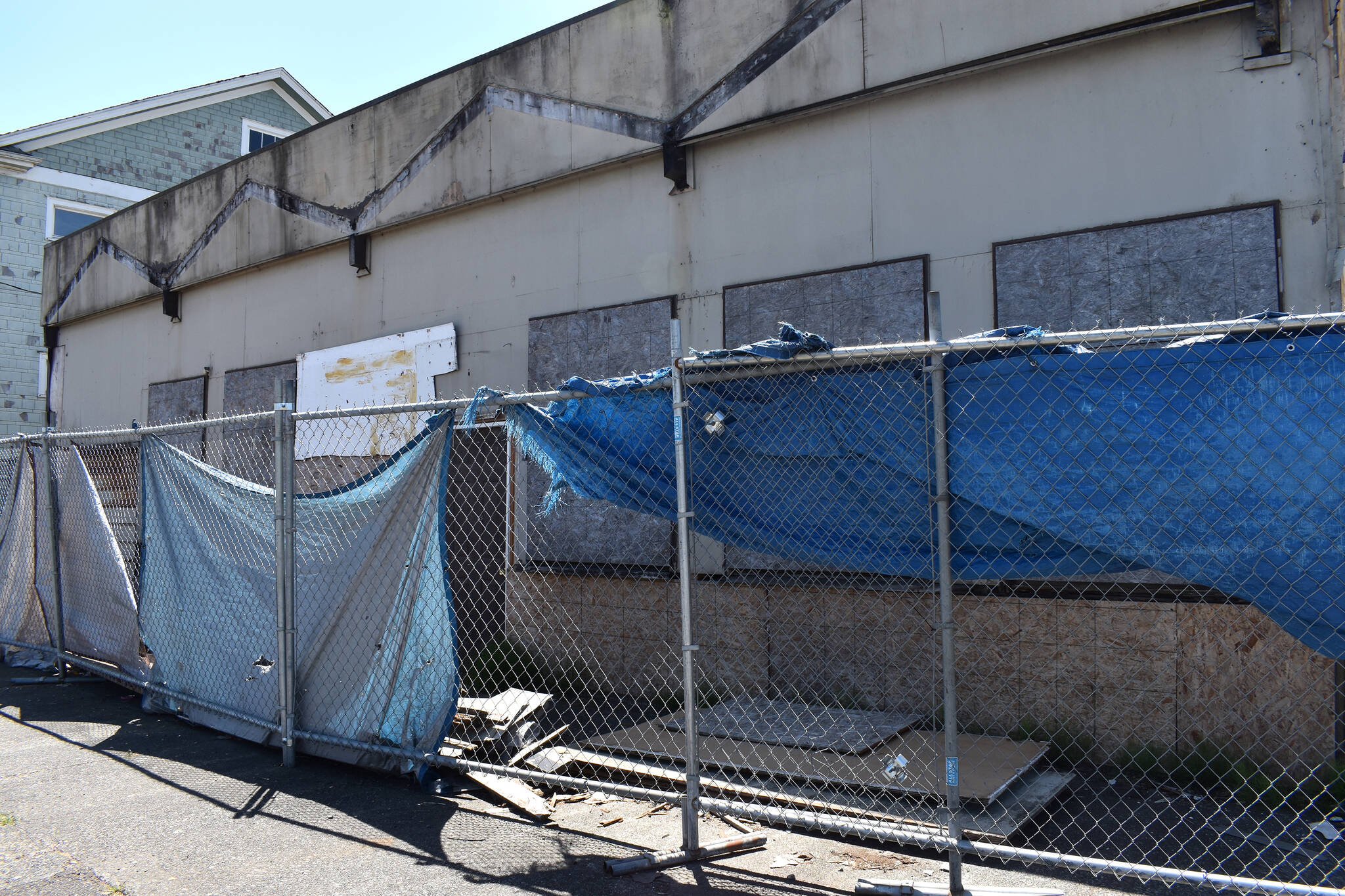 This building, on the southwest corner of S. Park St., and W. Market St., in Aberdeen, is seen as an eyesore. It's buildings such as this one — others can be easily spotted, too — that have led to the city's Vacant Building Program. The program is there to get people who own the vacant buildings in town to maintain their structures. (Matthew N. Wells / The Daily World)