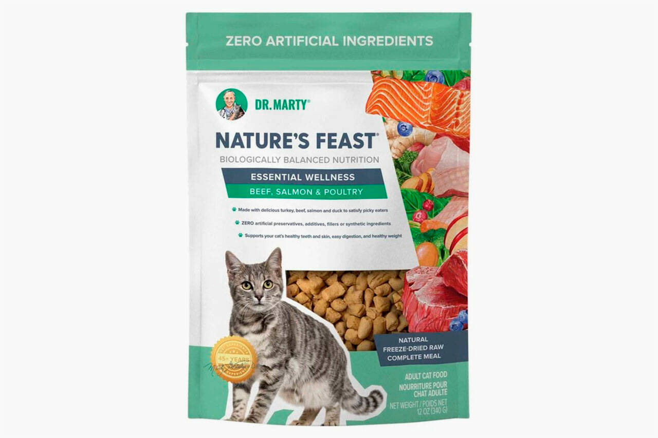 Nature feast cat on sale food