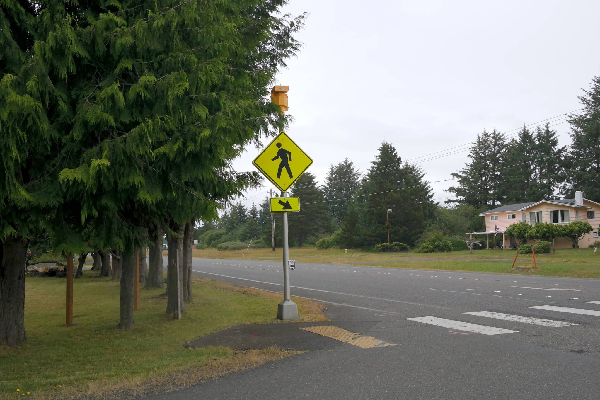 The Daily World file photo
The city of Ocean Shores began the process of procuring designs for a sidewalk construction project on Point Brown Avenue, north of the city’s roundabout.