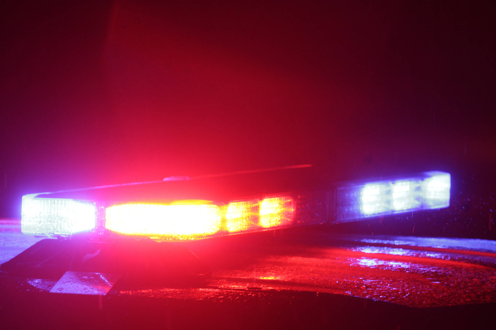 A motorcyclist was injured Tuesday evening after crashing while traveling at excessive speed. (Michael S. Lockett / The Daily World File)