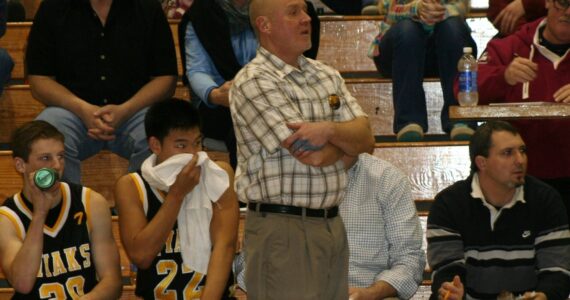 PHOTO COURTESY OF CHRISTY MOORE
Larry Moore won 460 games as head coach of the North Beach High School team, before stepping aside and into retirement.