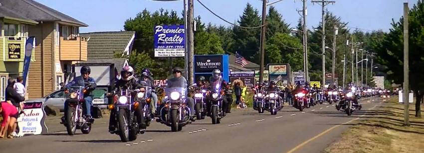 The Daily World file photo
A motorcycle parade starts at Hoquiam High School at 10 a.m. Saturday, with arrival into Ocean Shores expected at 10:30 a.m.