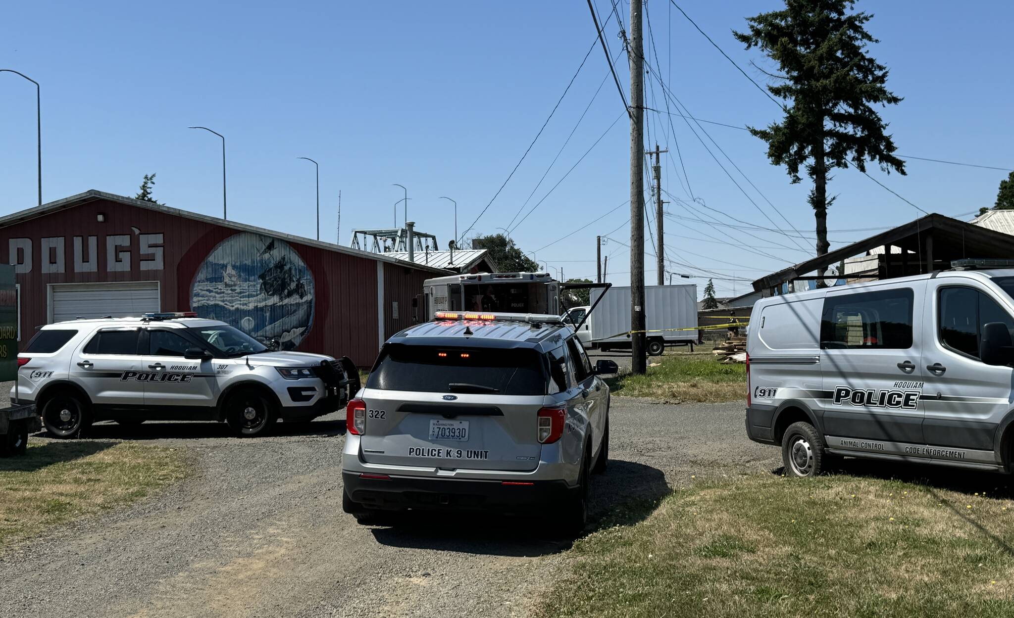 The Hoquiam Police Department is investigating a suspicious death that was reported Thursday morning. (Michael S. Lockett / The Daily World)