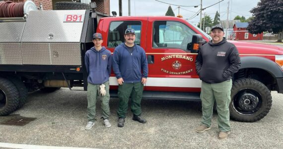 Courtesy photo / MFD
Firefighters from Montesano and East Grays Harbor Fire and Rescue were deployed to assist with the Pioneer Creek fire this week.