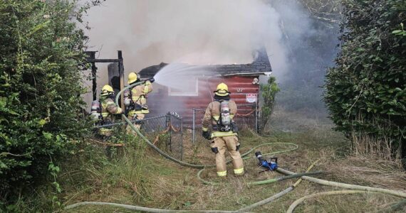 South Beach Regional Fire Authority
Firefighters from South Beach Regional Fire Authority tackled a structure fire Monday morning.