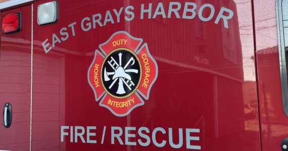 East Grays Harbor Fire & Rescue responded to a fire in a motorhome in Porter on Monday. (Michael S. Lockett / The Daily World File)