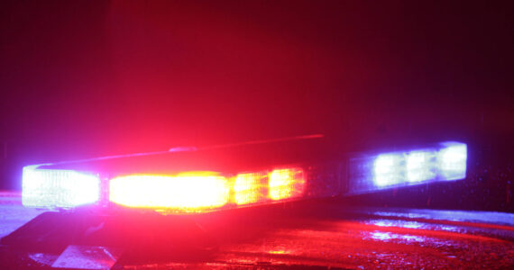 Firefighters from Oakville and Elma battled a barn fire on Monday evening. (Michael S. Lockett / The Daily World)