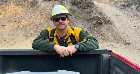 Courtesy photo / HFD
Derek Jensen, firefighter with the Hoquiam Fire Department, has deployed to North Carolina as a task force leader as part of the larger response to Hurricane Helene after the storm savaged the Appalachia, killing hundreds.