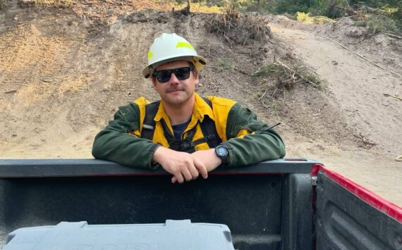 Courtesy photo / HFD
Derek Jensen, firefighter with the Hoquiam Fire Department, has deployed to North Carolina as a task force leader as part of the larger response to Hurricane Helene after the storm savaged the Appalachia, killing hundreds.