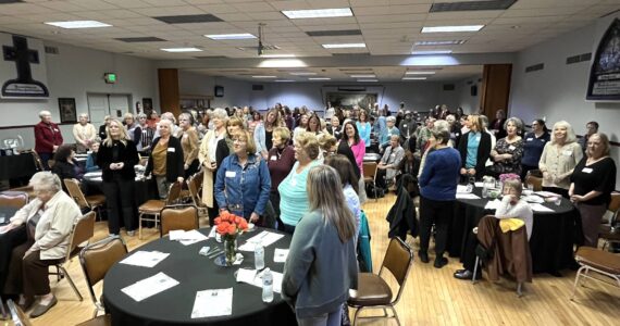 Matthew N. Wells / The Daily World
There were 133 women who signed in at Hoquiam Elks Lodge 1082 in order to participate in 100+ Harbor Women Who Care’s latest event on Tuesday night. The group has raised more than $120,000 for nonprofits throughout Grays Harbor.