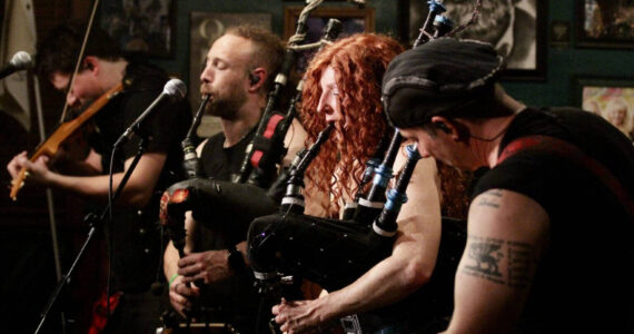 Michael S. Lockett / The Daily World
Celtica Pipes perform during the 20th annual Celtic Music Feis in Ocean Shores last year.