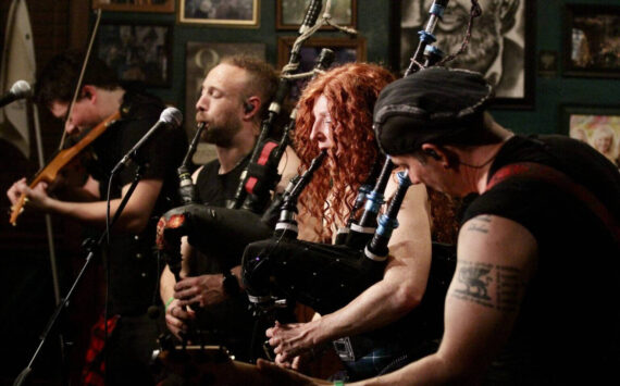 Michael S. Lockett / The Daily World
Celtica Pipes perform during the 20th annual Celtic Music Feis in Ocean Shores last year.