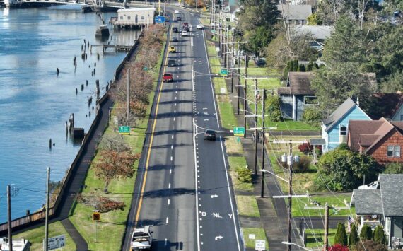 Hoquiam Police Department
Turn lane only directions have been placed on Sumner Avenue.