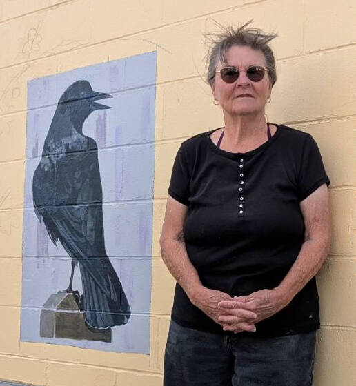 Grays Harbor Audubon Society
Mural artist Jenny Fisher.