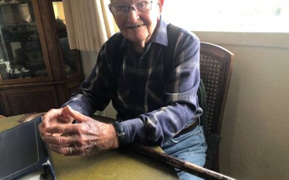 Michael Wagar / The Daily World
Howard Carter in his kitchen in the home he and his brother built years ago in Montesano.