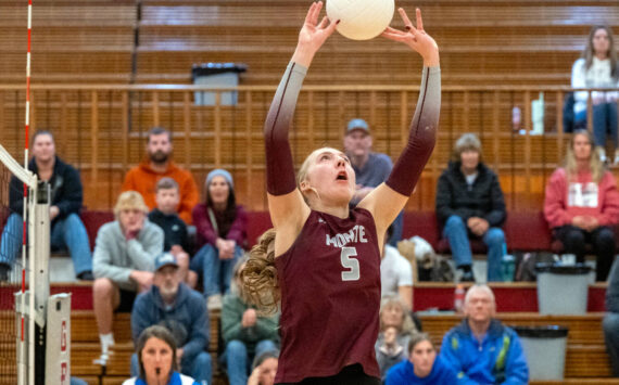 PHOTO BY FOREST WORGUM Montesano senior setter Karissa Otterstetter