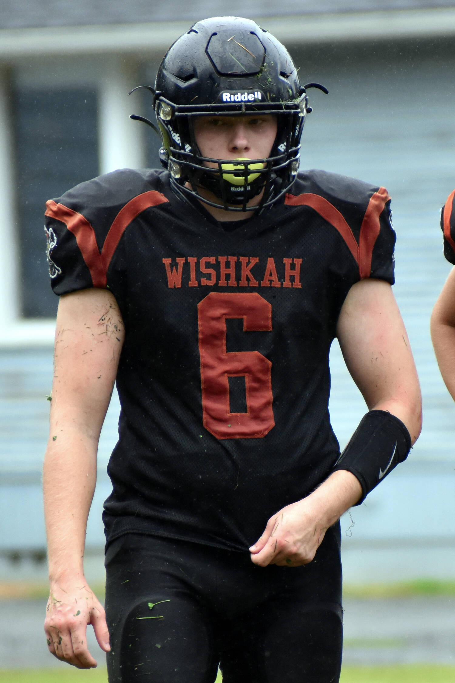 SUBMITTED PHOTO Wishkah Valley linebacker Matthew Erickson was named the 1B Coastal 6-man League’s Defensive Most Valuable Player for the 2024 season.