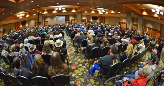 Sasquatch Summit photos
Last year’s Sasquatch Summit at the Quinault Beach Resort & Casino in Ocean Shores featured a packed house.