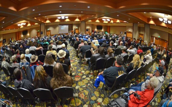 Sasquatch Summit photos
Last year’s Sasquatch Summit at the Quinault Beach Resort & Casino in Ocean Shores featured a packed house.