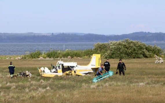 The Daily World file photo
A plane crashed at Ocean Shores Municipal Airport on June 8, injuring two.